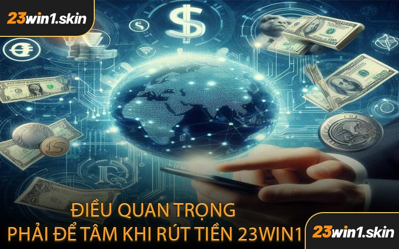 Điều Quan Trọng Phải Để Tâm Khi Rút Tiền 23WIN1