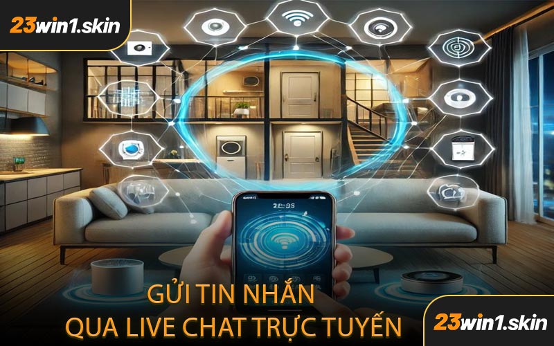 Gửi Tin Nhắn Qua Live Chat Trực Tuyến
